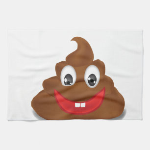 Linge De Cuisine poo emojis