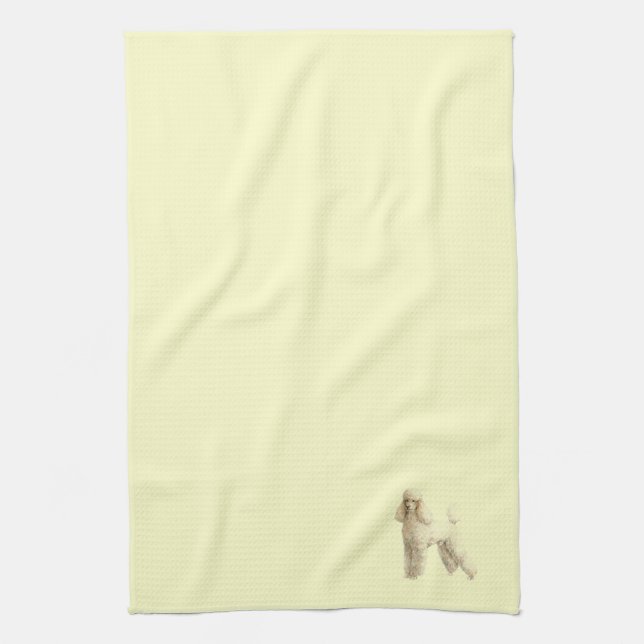 Linge De Cuisine Poodle — Clip de chiot (Vertical)