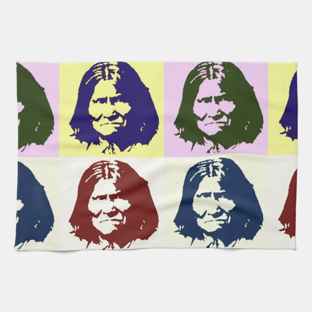 Linge De Cuisine Pop Art Geronimo (Horizontal)
