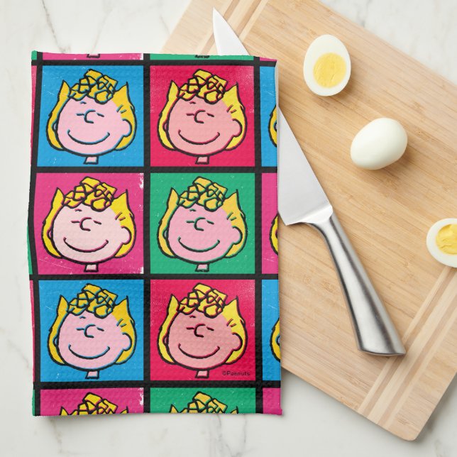 Linge De Cuisine Pop Art Sally | Mod pour vous Motif (Quart Plié)