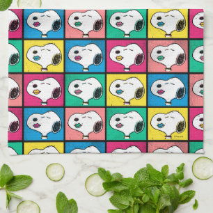 Linge De Cuisine Pop Art Snoopy Lips Mod pour vous Motif