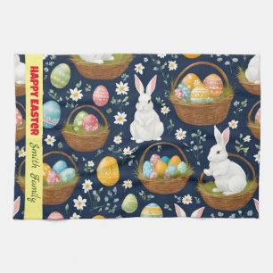 Linge De Cuisine Populaire Bunny Happy Easter Collection