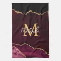 Porte en marbre rouge et or