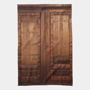 Linge De Cuisine Portes en bois