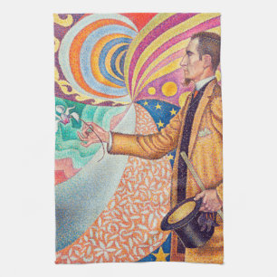 Linge De Cuisine Portrait de Felix Feneon, Signac