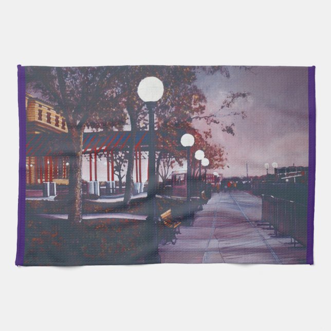 Linge De Cuisine Portrait de la liberté, Ellis Island Kitchen Hand  (Horizontal)