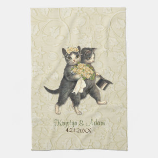 Linge De Cuisine Posh Chats Mariage Ivory