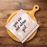 Linge De Cuisine Positif Vous N'Êtes Pas Seul Citation Motivation F<br><div class="desc">Positif Vous N'Êtes Pas Seul Citation Motivation Fille</div>