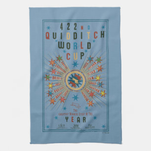 Linge De Cuisine Poster bleu de la Coupe du Monde QUIDDITCH™