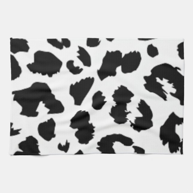 LINGE DE CUISINE POSTER DE ANIMAL LEOPARD (Horizontal)