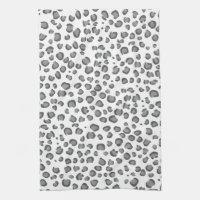 Poster de animal Motif moderne Léopard de neige