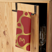 Poster de animal - rouge et girafe motif remorque 