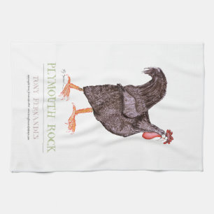 Linge De Cuisine POULE de PLYMOUTH ROCK, fernandes élégants