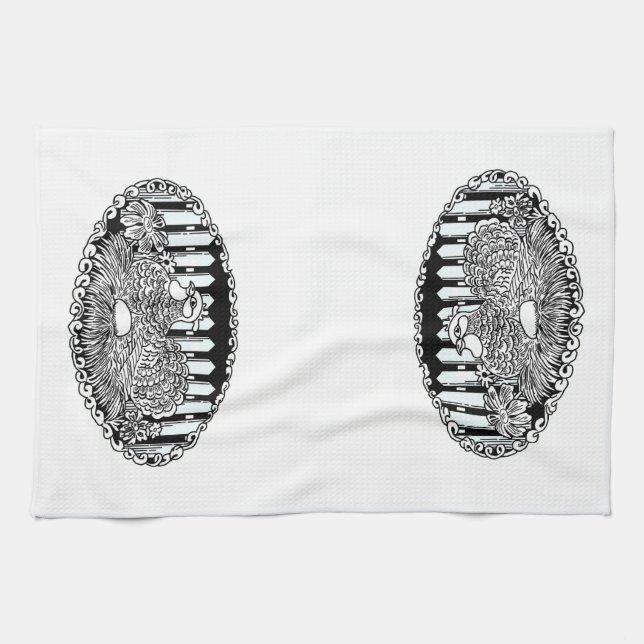 Linge De Cuisine Poule de pondoir (Horizontal)