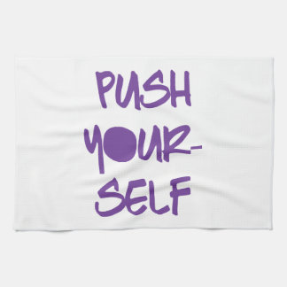 Linge De Cuisine Poussez-vous gymnase de motivation de séance