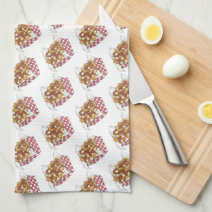 Linge De Cuisine Poutine Québec Canada Aliments canadiens Fries fra