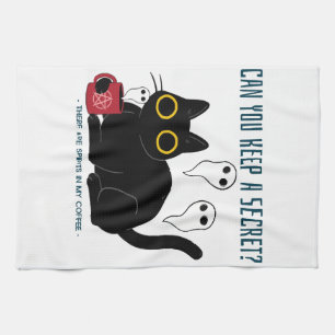 Linge De Cuisine "Pouvez-Vous Garder Un Secret Il Y A Des Esprits D