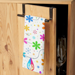 Linge De Cuisine Prairie en Fleur