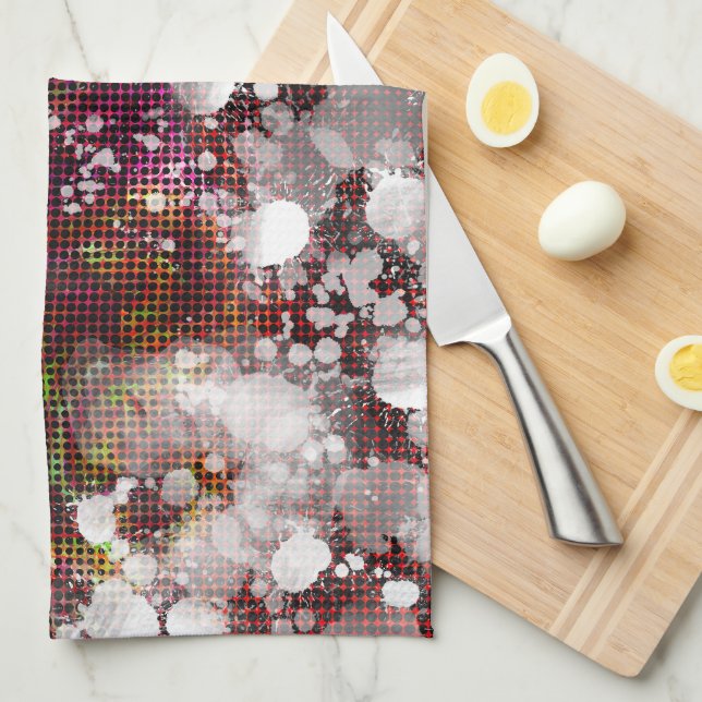 Linge De Cuisine Préparation sombre (Quart Plié)