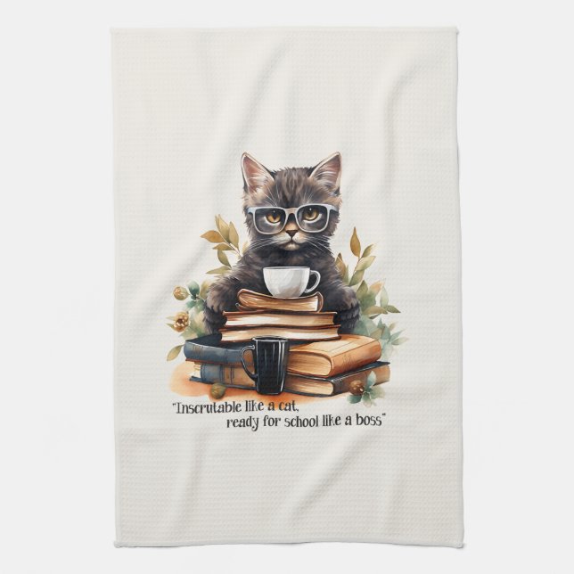 Linge De Cuisine Prêt Pour L'École Comme Un Patron (Vertical)