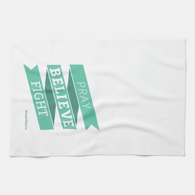 Linge De Cuisine Priez. Croyez. Combat (Horizontal)