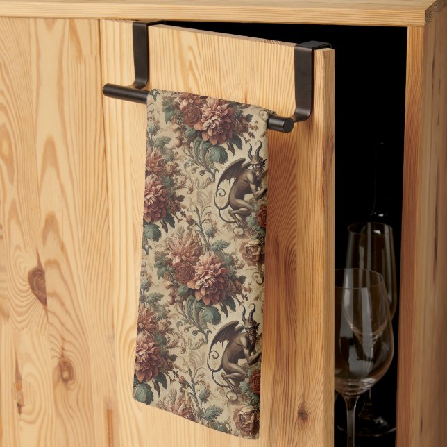 Linge De Cuisine Prince des Pranks - Gothique victorien (Pliage en tiers)