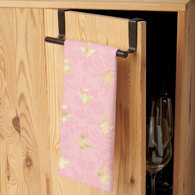 Linge De Cuisine Princesse Bee Série Design #4 (Pliage en tiers)