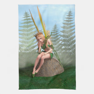 Linge De Cuisine Princesse de la forêt, Papillon Fée