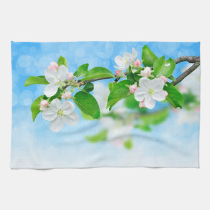 Linge De Cuisine Printemps (fleurs de pomme)