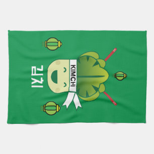 Linge De Cuisine Probiotiques coréens de kimich sains de choux avr