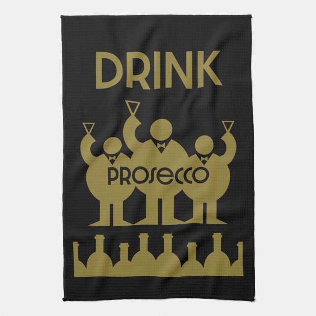 Linge De Cuisine Procurez-vous des boissons à vin (Vertical)