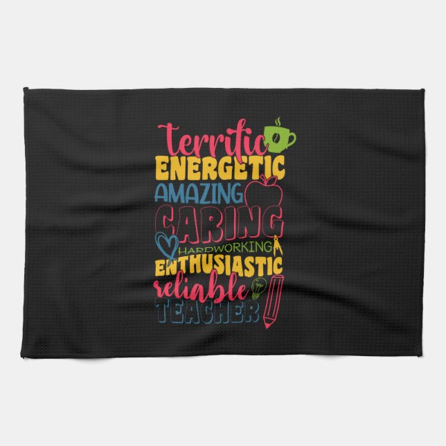 Linge De Cuisine Professeur Cadeaux | Enseignant de soins Extraordi (Horizontal)