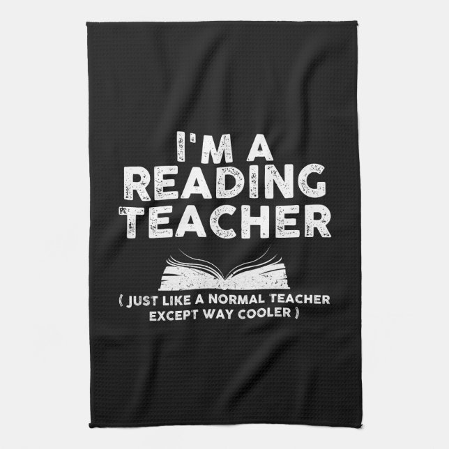 Linge De Cuisine Professeur de lecture - Je suis professeur de lect (Vertical)