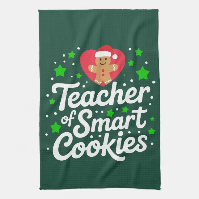 Linge De Cuisine Professeur de Noël de cookies intelligents Profess (Vertical)