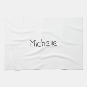 Linge De Cuisine Professionnel Minimaliste Moderne Nom Propre Simpl