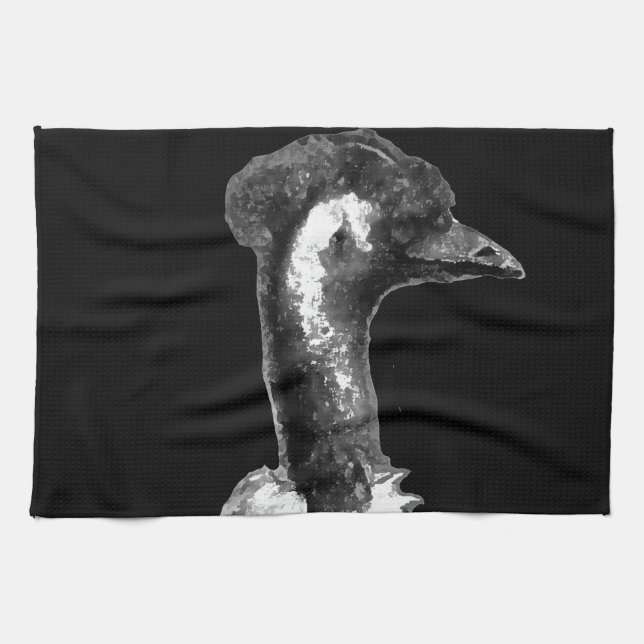 Linge De Cuisine Profil d'émeu (Horizontal)