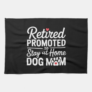 Linge De Cuisine Propriétaire de chien retraité maman chien retrait