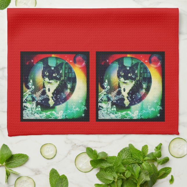 Linge De Cuisine Psychadélique Lucy (Plié)