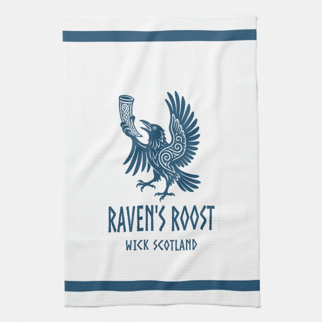 Linge De Cuisine Pub Raven's Roost Wick Écosse (Vertical)