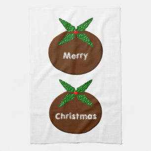 Linge De Cuisine Pudding de Noël Cuisine personnalisable Tow