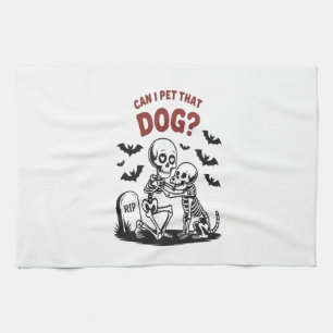 Linge De Cuisine Puis-Je Animer Ce Chien Halloween ?