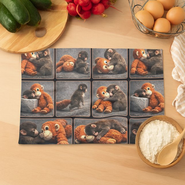 Linge De Cuisine Punch Baby Monkey (Créateur téléchargé)