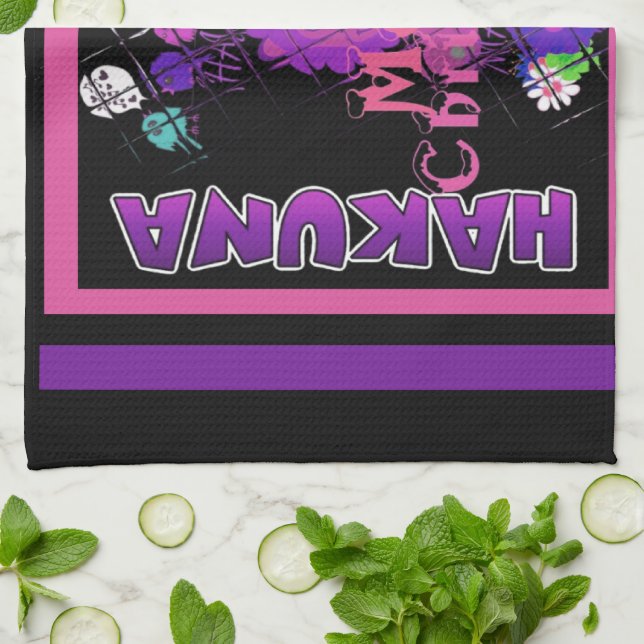 Linge De Cuisine Purple Baby Simba Joyeux Noël Collection (Plié)