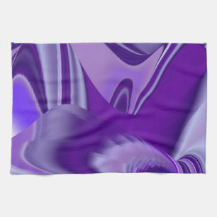 Linge De Cuisine Purple Dream, Imaginaire Abstrait Rainbow-Art