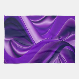 Linge De Cuisine Purple Dream, Imaginaire Abstrait Rainbow-Art