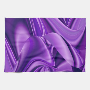 Linge De Cuisine Purple Dream, Imaginaire Abstrait Rainbow Art