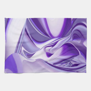 Linge De Cuisine Purple Dream, Imaginaire Abstrait Rainbow-Art