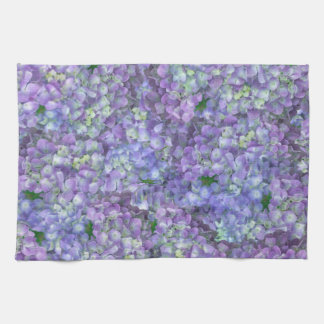 Linge De Cuisine Purple hydrangea flowers
