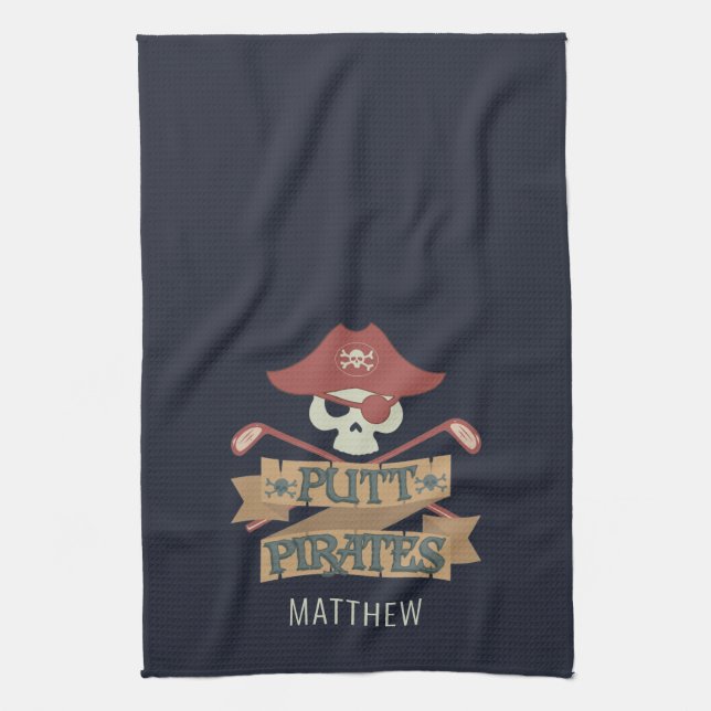 Linge De Cuisine Putt Pirates Golf Hobby (Vertical)