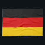 Linge De Cuisine Qualité du drapeau allemand<br><div class="desc">Drapeaux des nations du monde en haute résolution pour vous montrer avec fierté.</div>